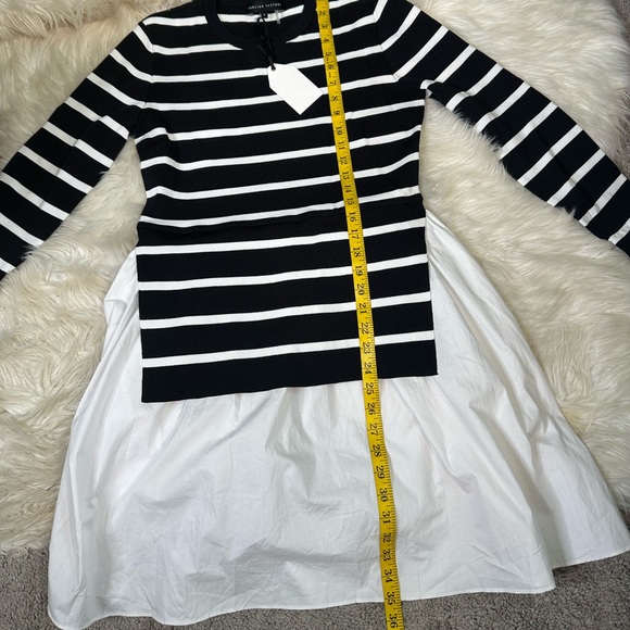 Nwt Anthropologie x English Factory 
Poplin Combo Knit Mini‎ Dress - Picture 9 of 9